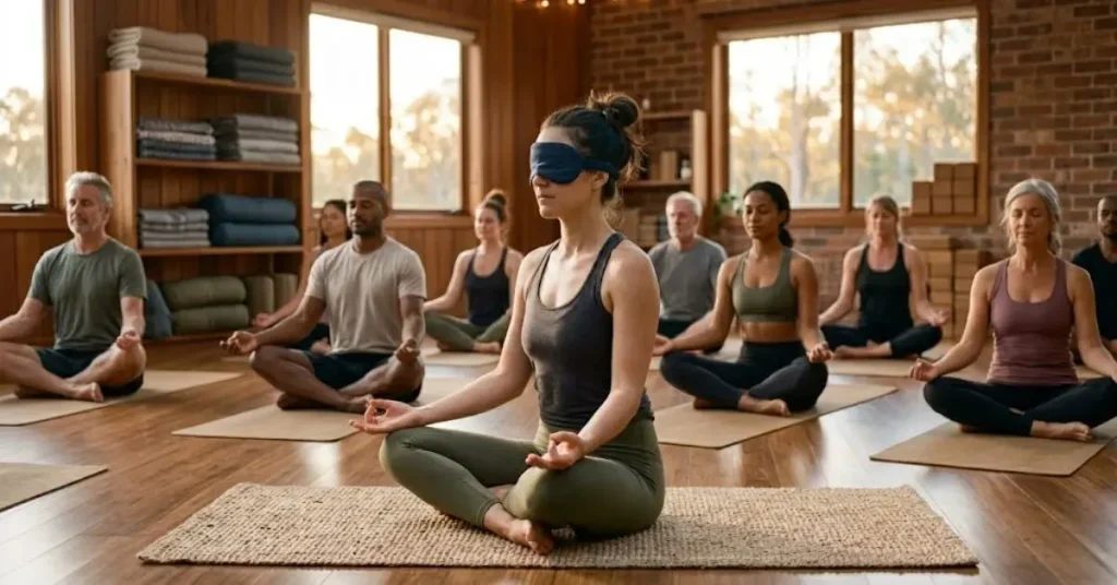 Blind Folded Meaning in Yoga