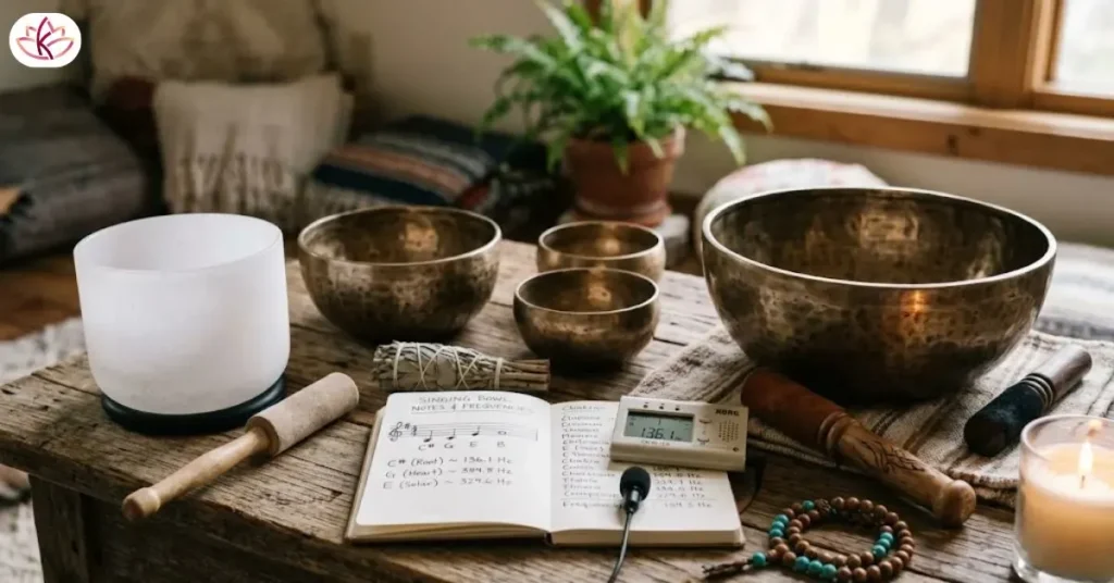 Singing Bowl Tones and Frequencies